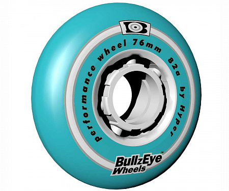 Колеса для роликовых коньков (4 шт) BULLZEYE 76-82a Lite-blue/silver (4 Pcs)