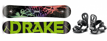 Сноуборд DRAKE League + Крепления DRAKE King Сноуборд DRAKE League + Крепления DRAKE King