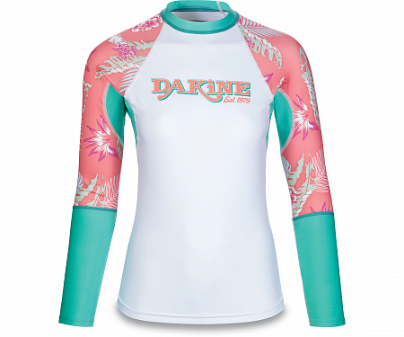 Гидромайка DAKINE Flow Print Snug Fit Women's Long Sleeve Гидромайка DAKINE Flow Print Snug Fit Women's Long Sleeve