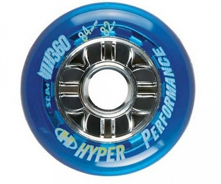 Колеса для роликовых коньков HYPER 80-84A NX-360 (4 шт.) TRANS BLUE/CHR