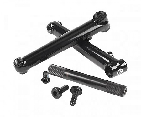 SALT PRO CRANK, 3PC, TUBULAR, CR-MO,MID SIZE BB SEALED BEARING, 19MM AXLE (16 SPLINES) шатуны