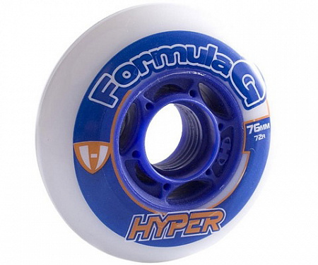 Колеса для роликовых коньков FORMULA G ERA 76-72A WHITE/BLUE (4 шт.)