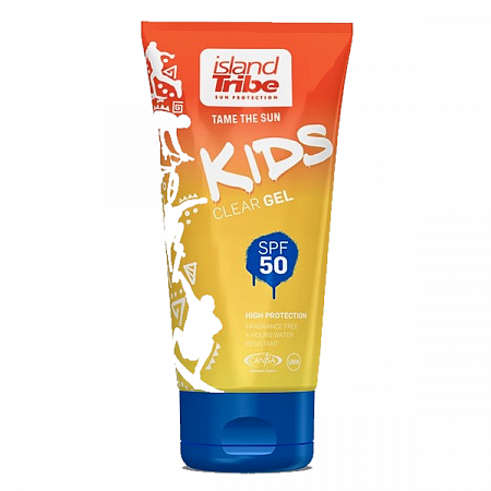 Солнцезащитный гель ISLAND TRIBE Kids Clear Gel SPF 50 50ml