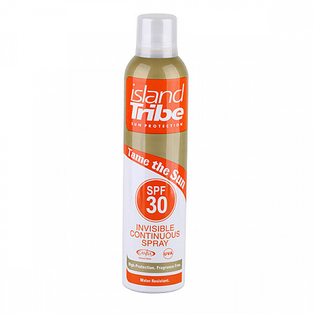Солнцезащитный гель-спрей ISLAND TRIBE Continious Clear Gel Spray SPF 30 320ml