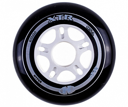 Колеса для роликовых коньков HYPER 90-85a XTR BLK/WHITE (8 шт.) Колеса для роликовых коньков HYPER 90-85a XTR BLK/WHITE (8 шт.)